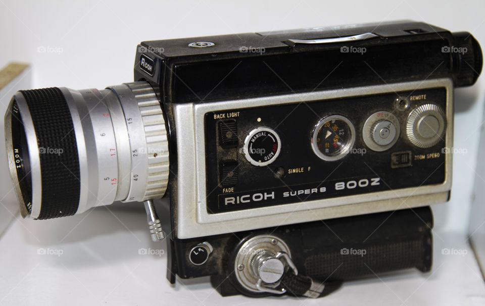 Old camcorder machine