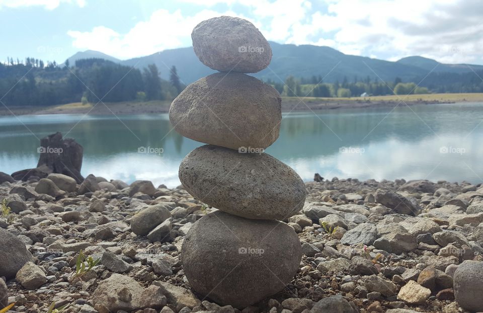 Pebble Tower - Alder Lake, WA