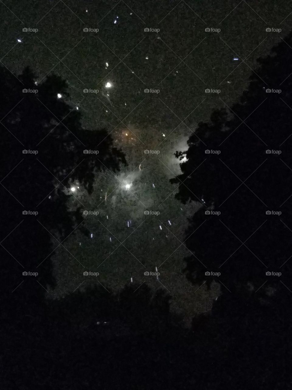 looks like looking into the galaxy