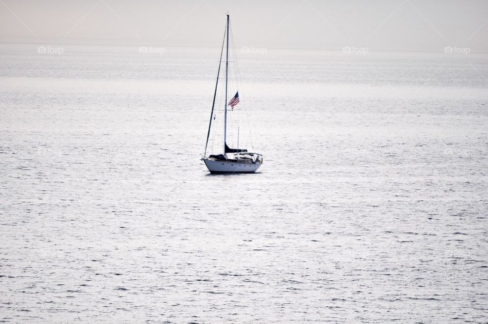 Ship on the surf