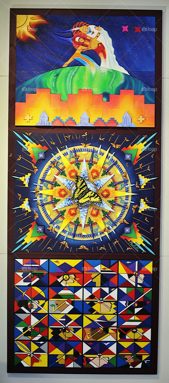 colorful native artwork