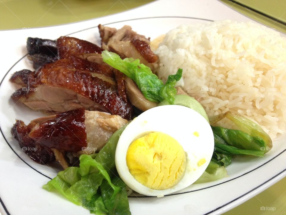 Duck with Rice