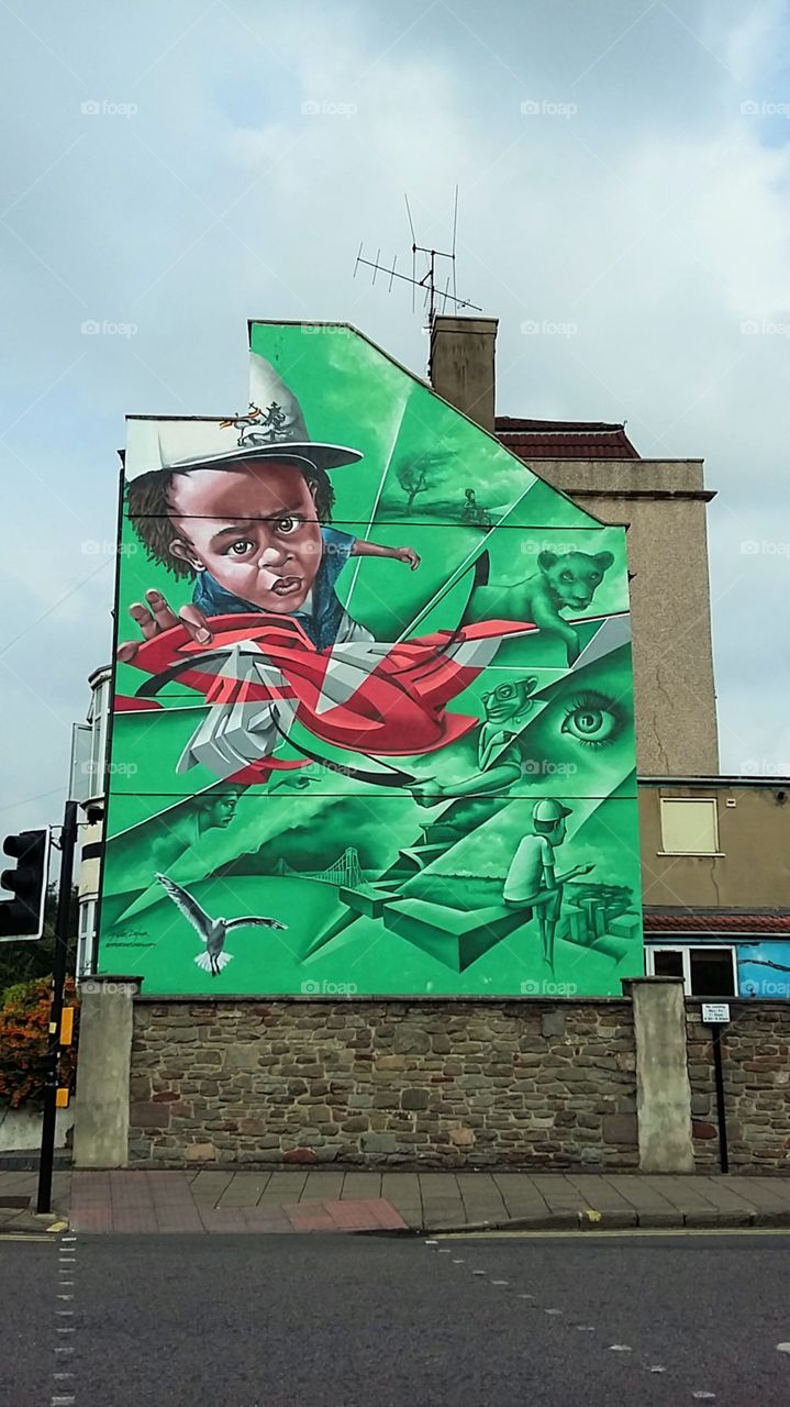 Impressive Painting of Child