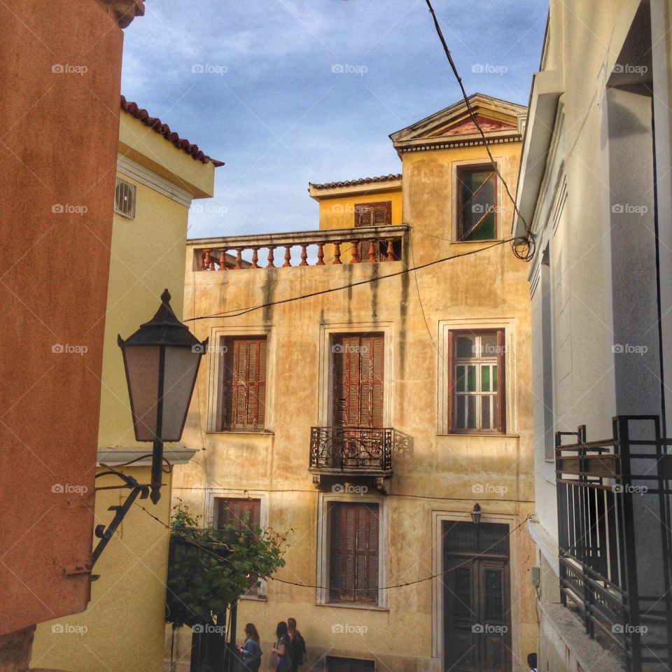 Streets near the Plaka, Athens