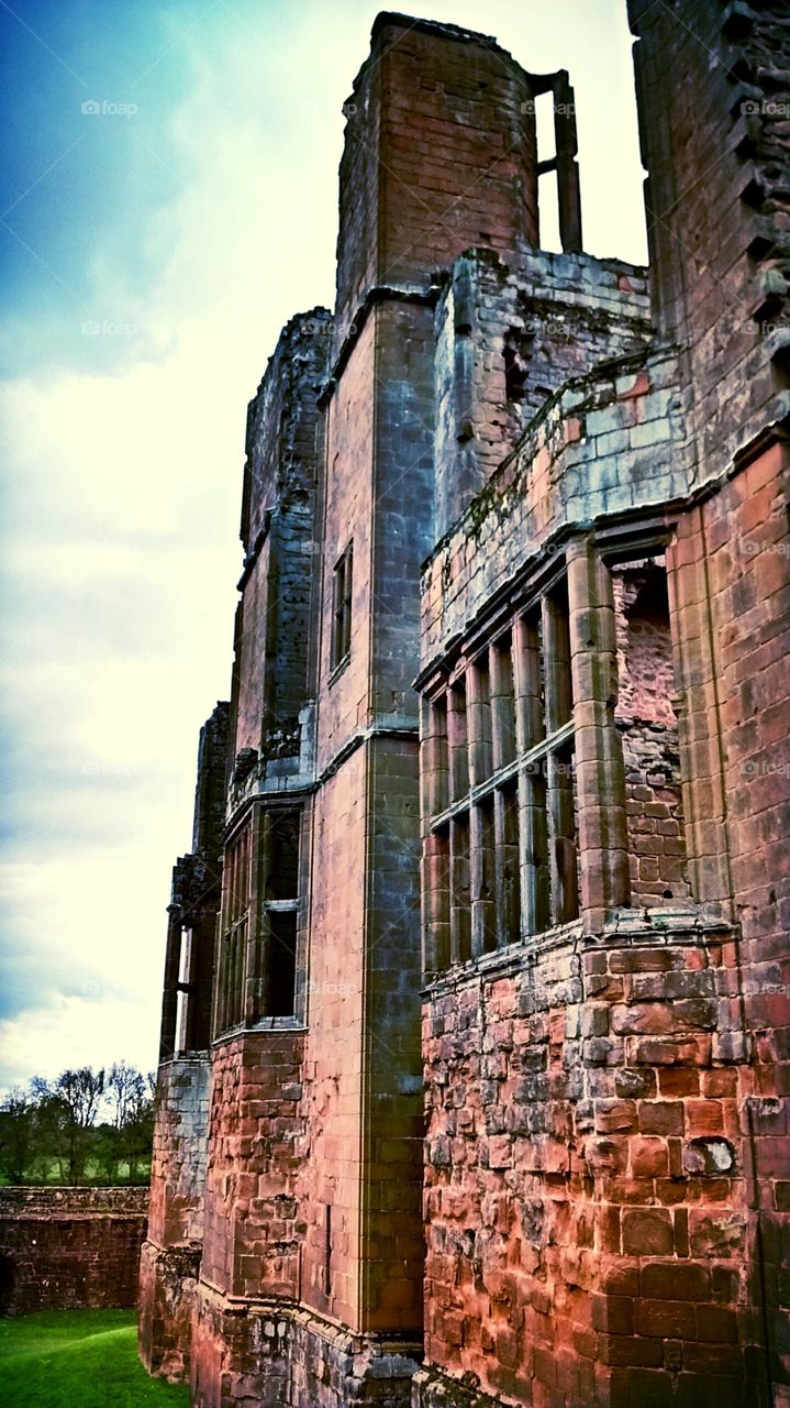 Castle. Kenilworth castle walls