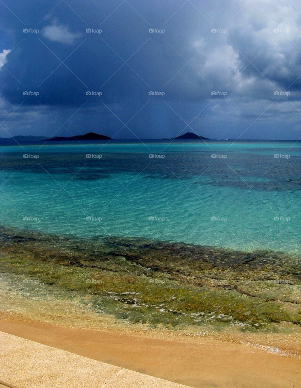 Off-shore storm, BVI