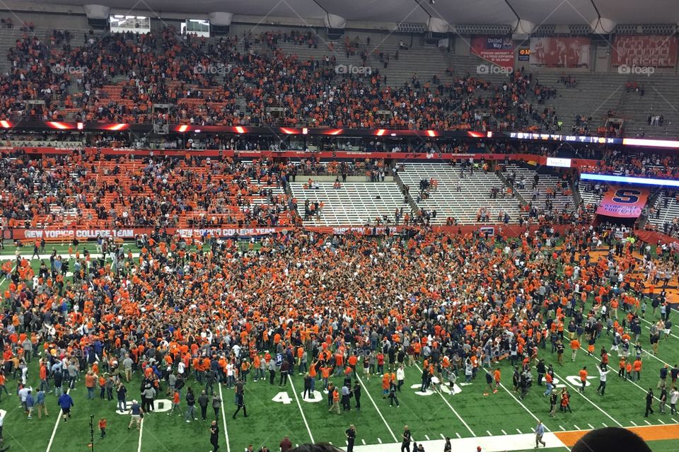 Syracuse football win over Clemson. 