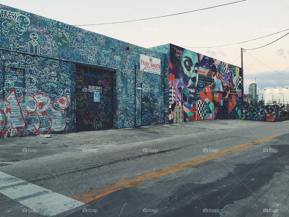 Graffiti, Street, Road, Urban, City
