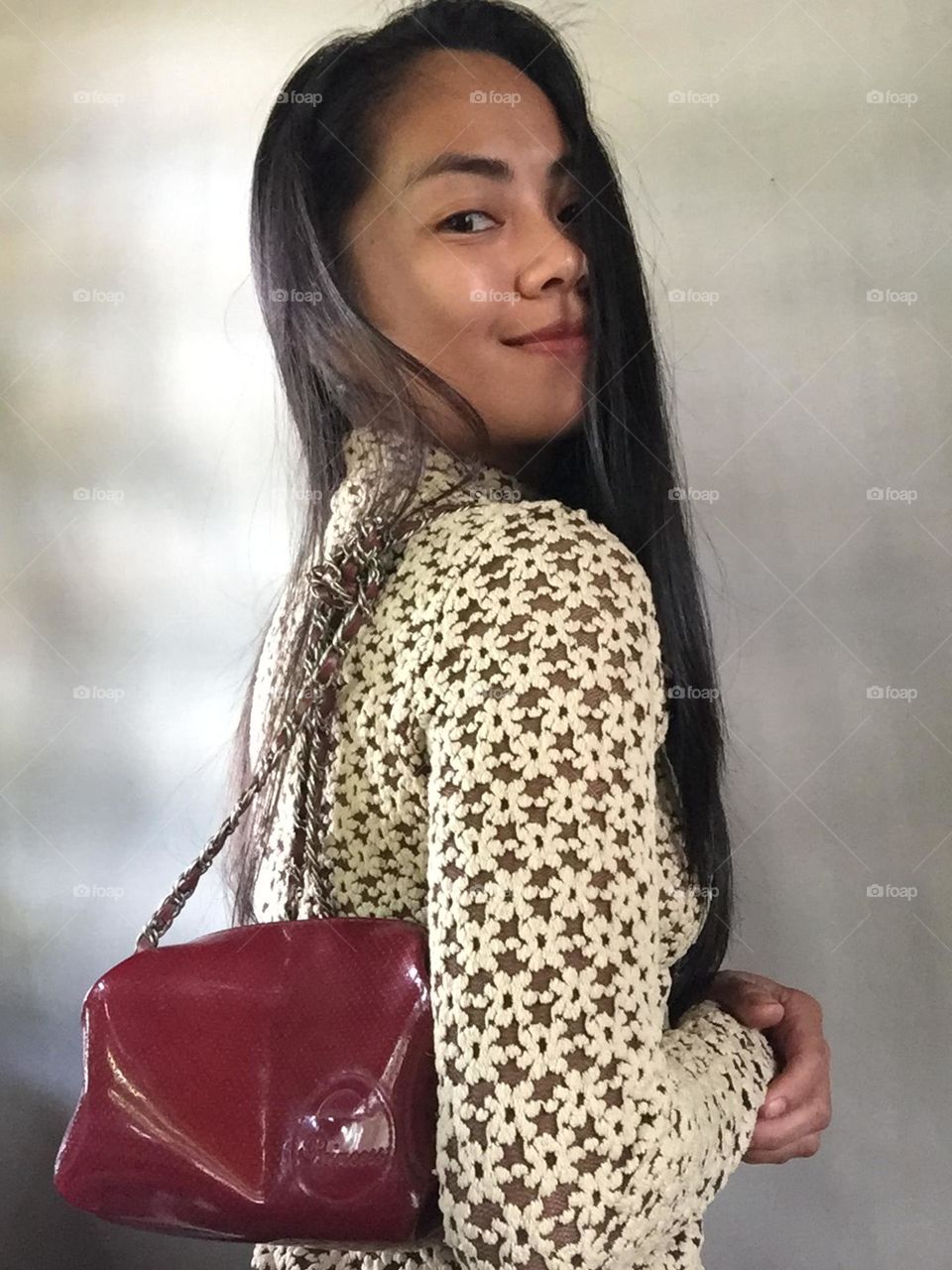 Light hearted portraits with products 