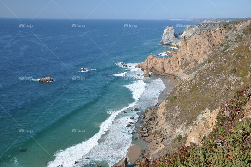 Spanish cliff Cabo da Roca