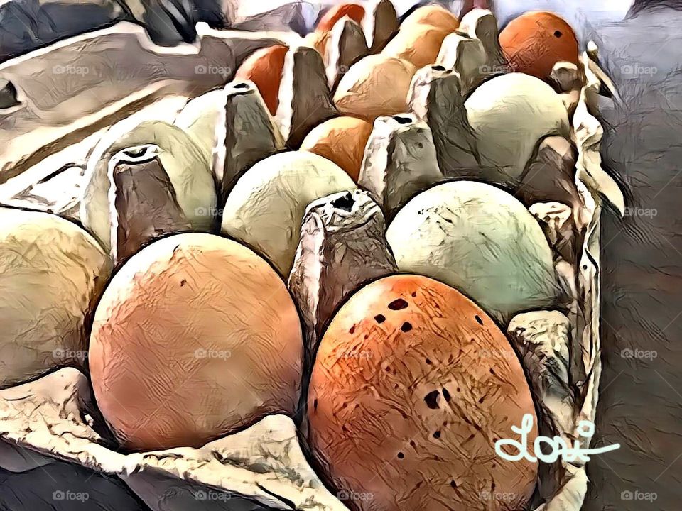 Eggs. 