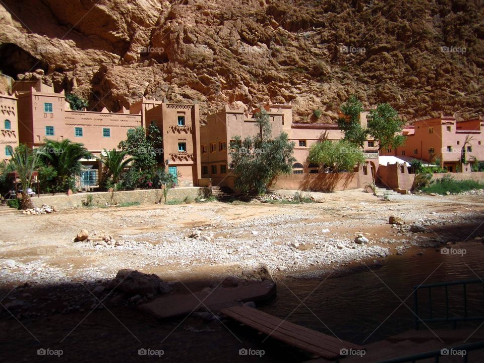 View of buildings at marocco