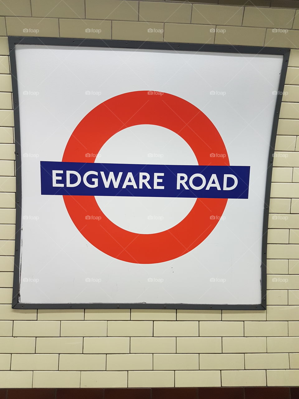 Edgware road station underground