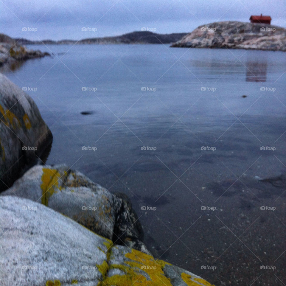 gullbringa skönhamn landscape house sea by haq