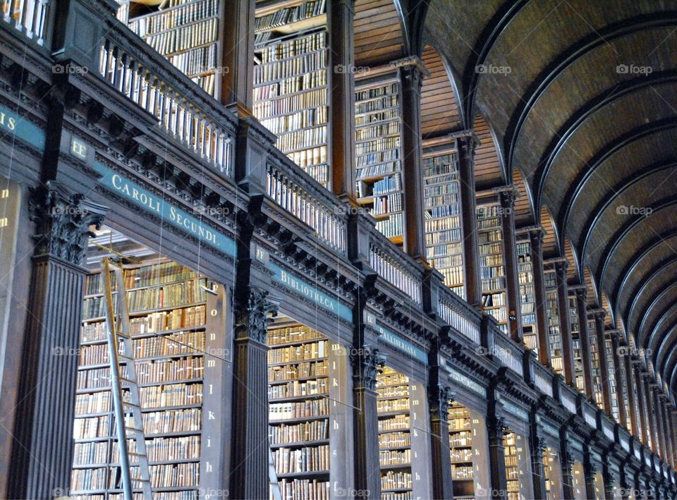 Looking up in library