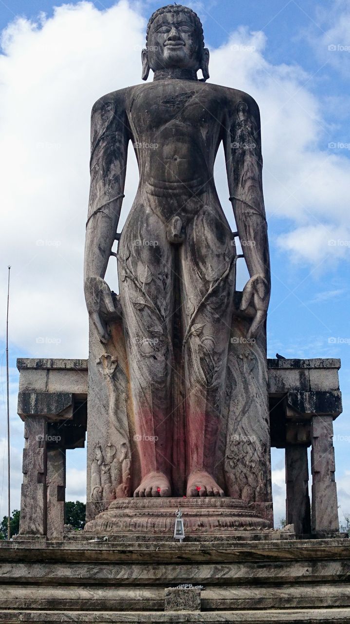 Gomateshwara Statue - 10.7metre in Venoor, Karnataka