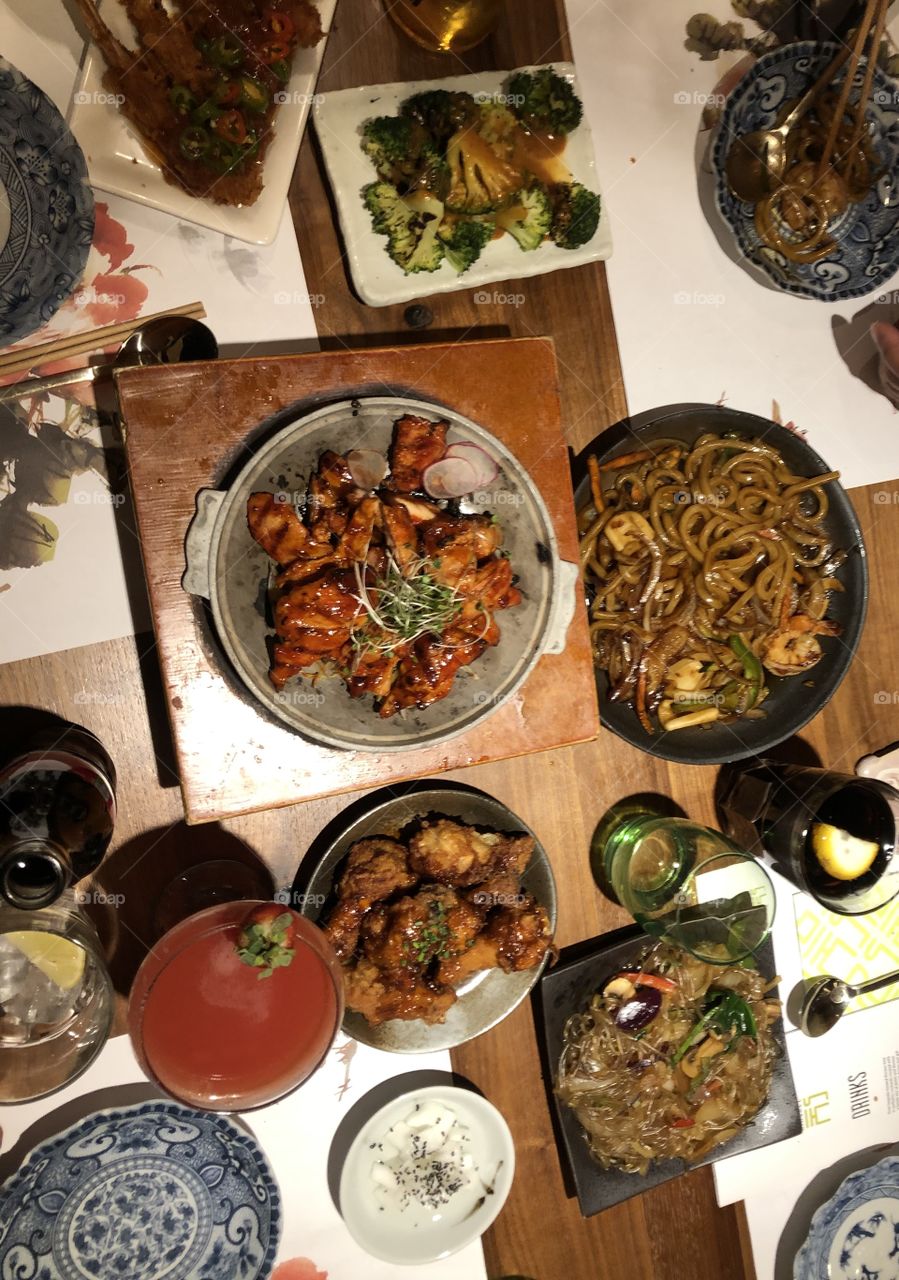 Korean feast