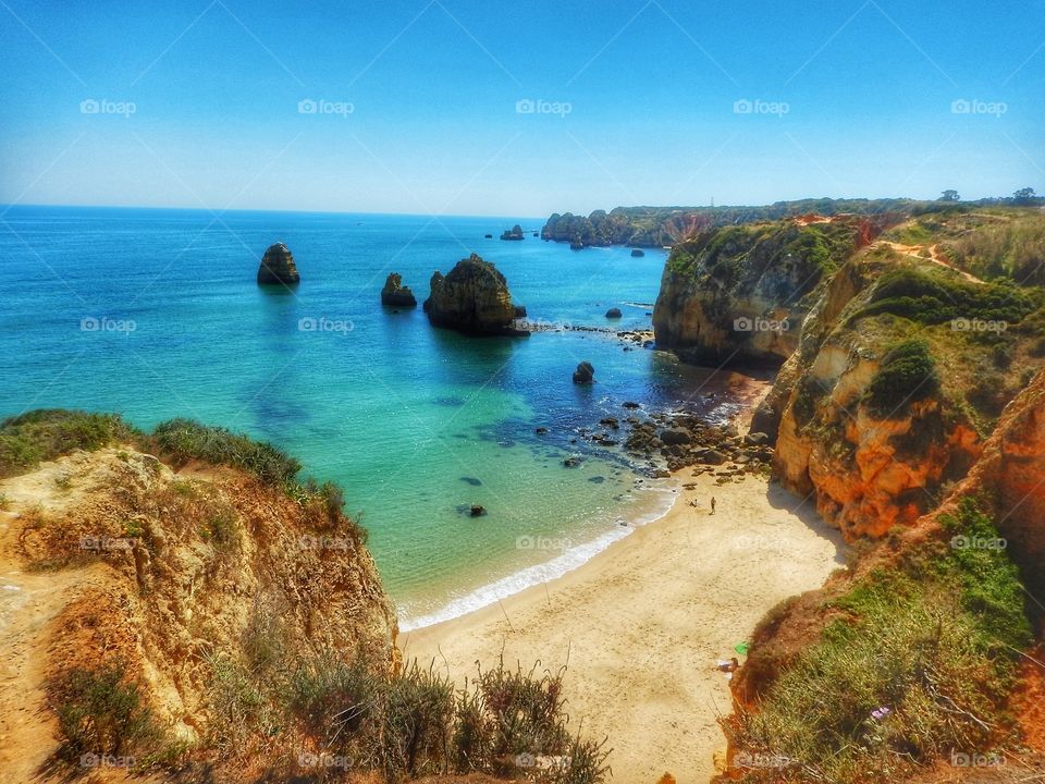 Algarve coast Portugal