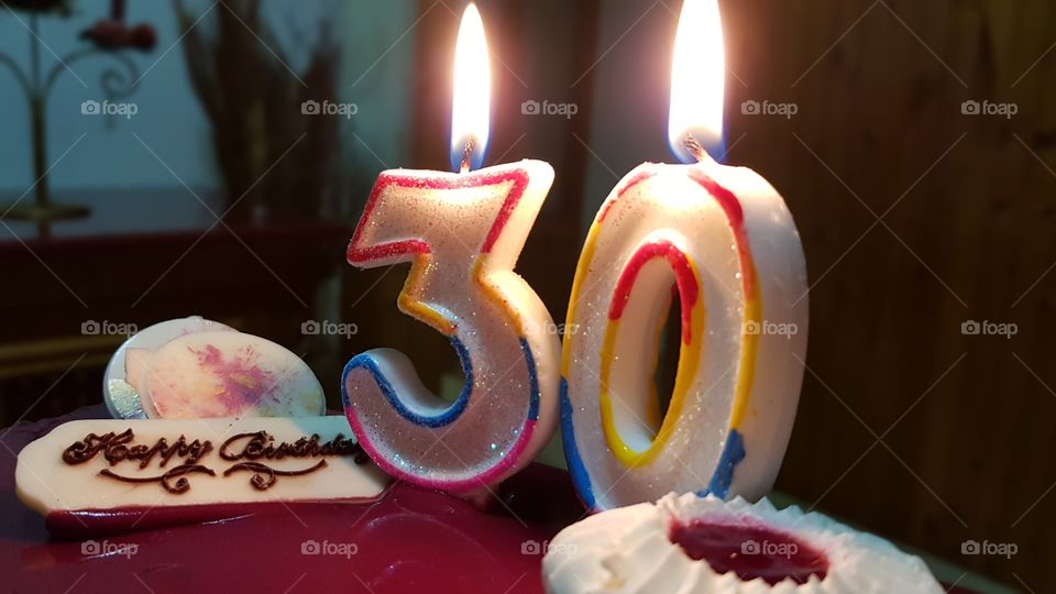 30 birthday cake