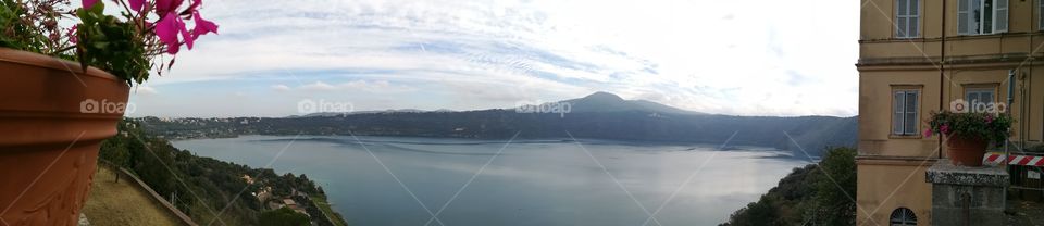 Overview of Lake Albano