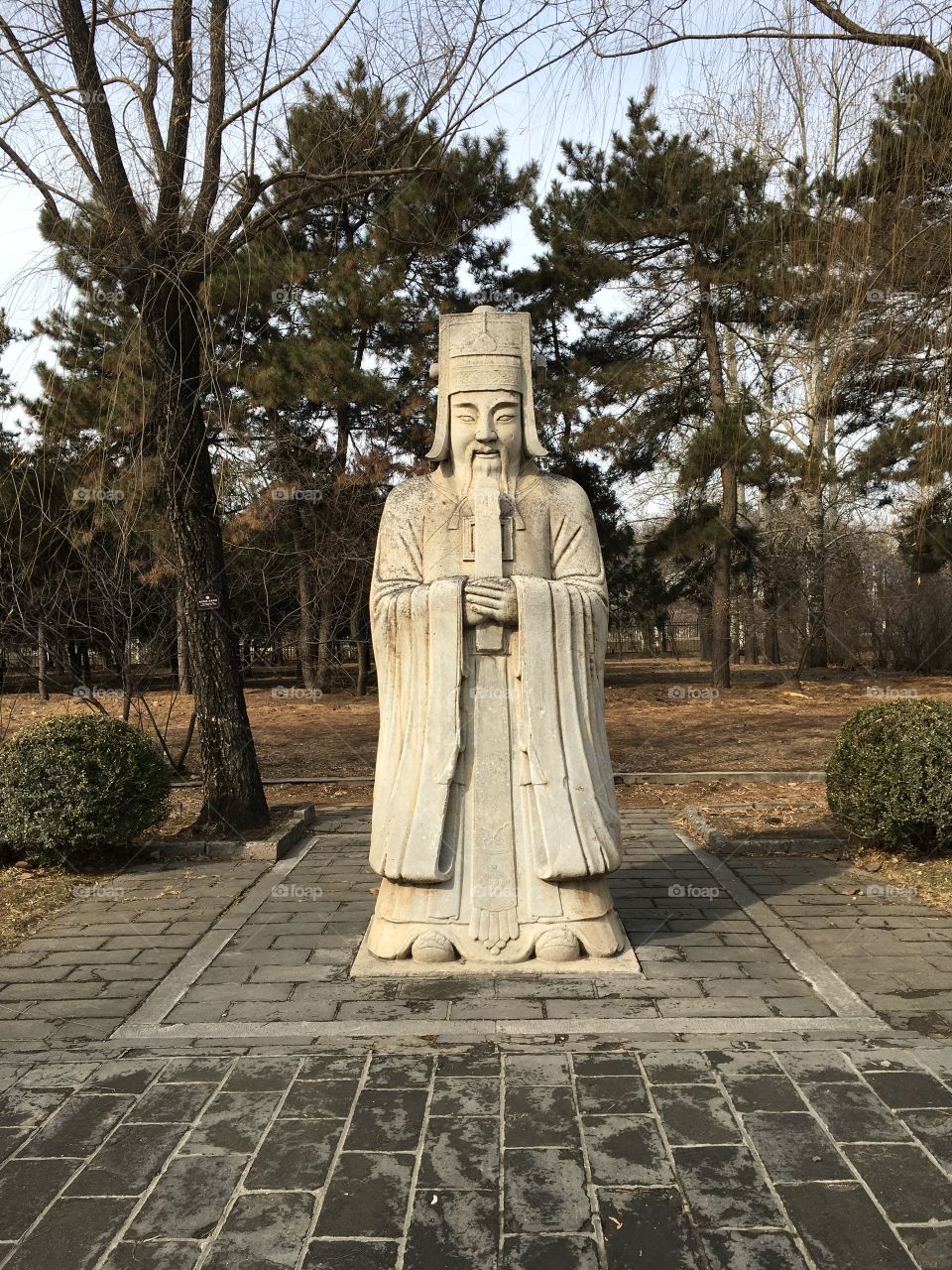Statue at Ming Tombs, Beijing, China