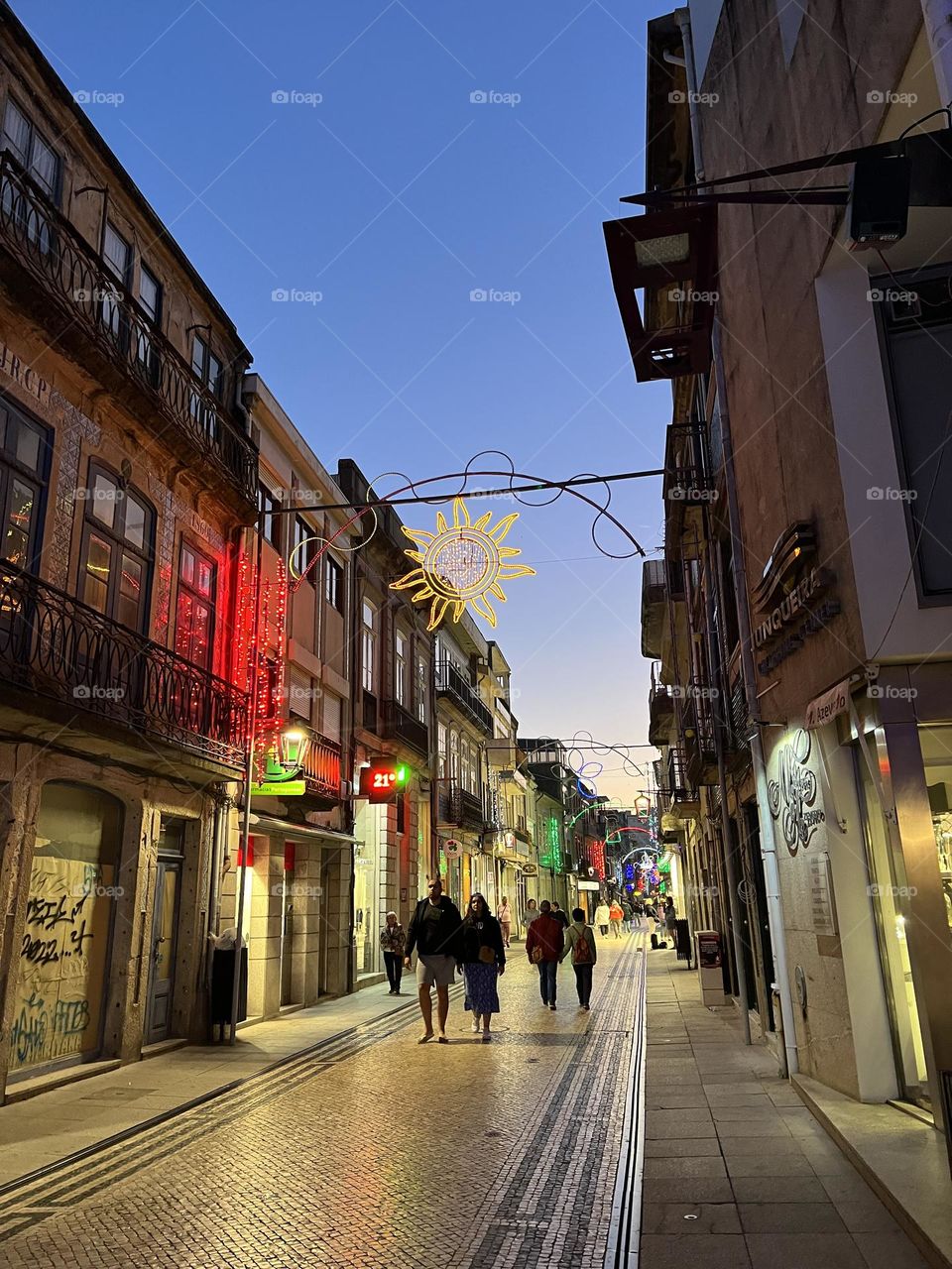 Walking in the summer 