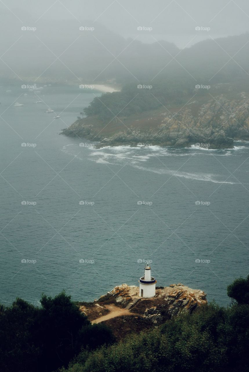 a lighthouse