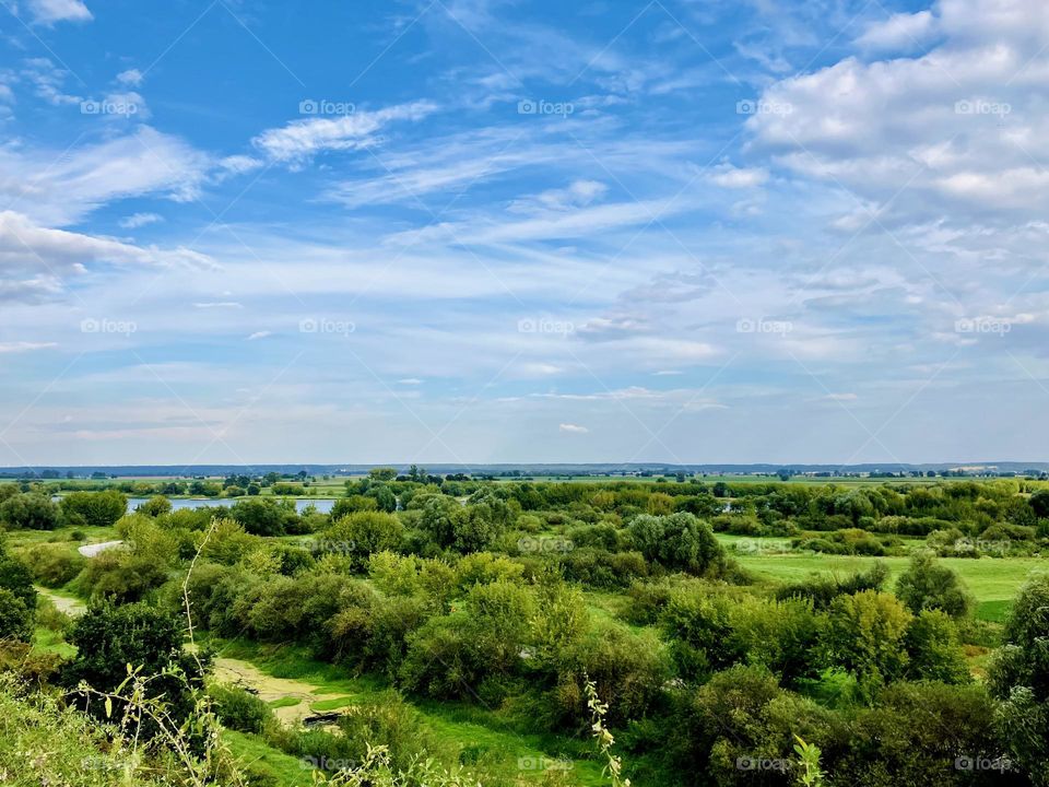 Typical polish landscape