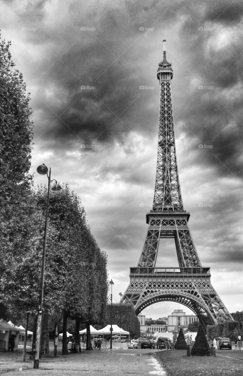 Eiffel Tower. Eiffel Tower in Paris, France