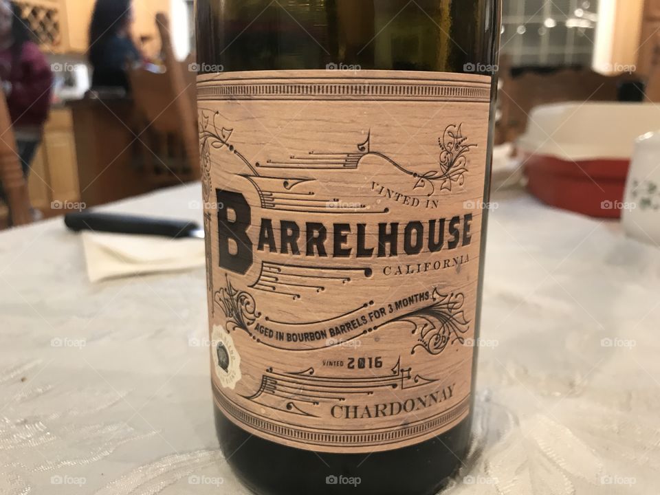 Trying a new wine. It was ok.