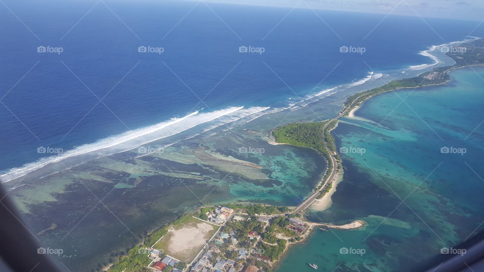 addu hithadoo from above