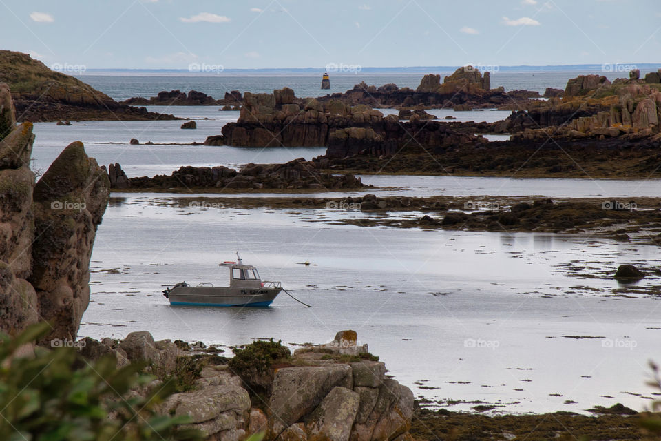 view of the coast of the sea