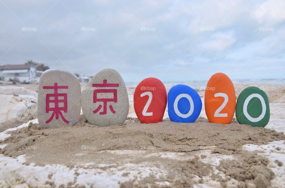 Tokyo 2020, Summer Olympics on stones