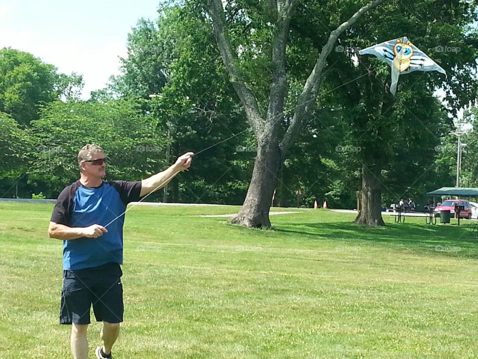 Kite flying