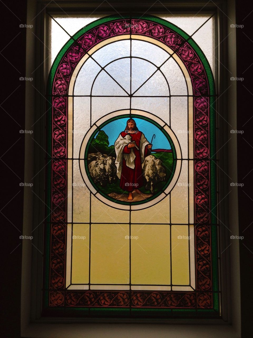 Church stained-glass window