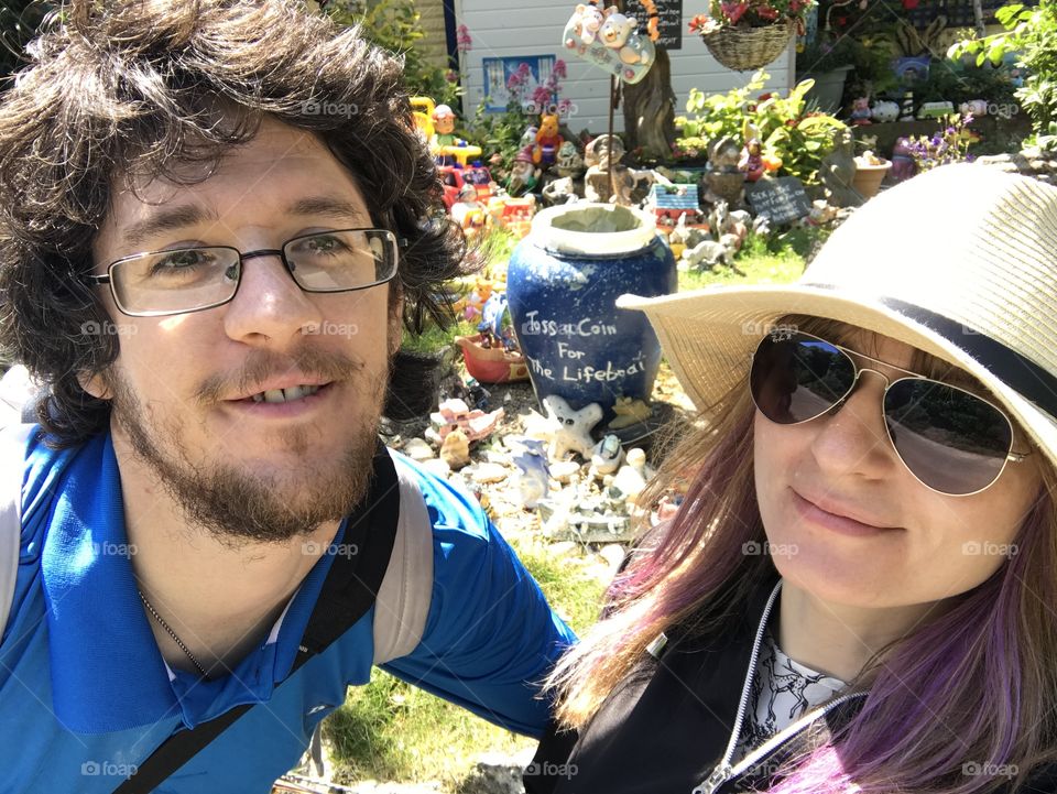 Totland Bay, Isle of Wight. Enjoying a walk to the Needles and came across this lovely small house or building that was a sea of trinkets and was to collect money for the lifeboat charity and the Isle of Wight red squirrel charity. A rare treasure.  #FoapJuly17 
Photo by all_things_art