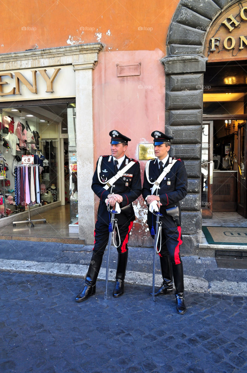 carabinieri, Rome