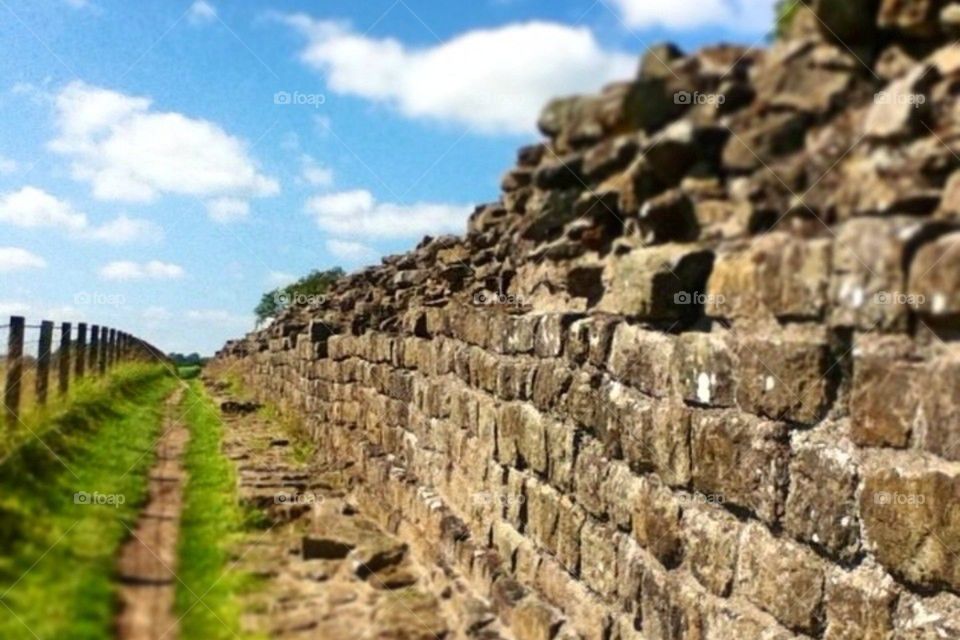 Hadrians Wall, summer 