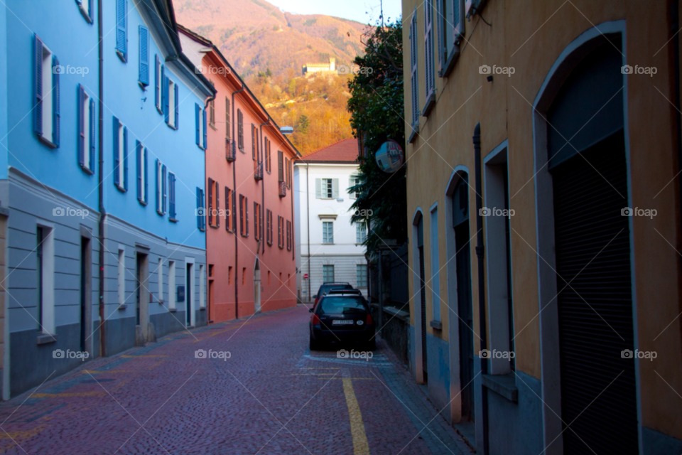 landscape street city town by cmosphotos