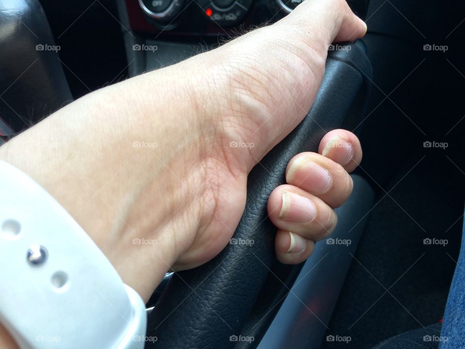 Car, Vehicle, Hand, People, Man