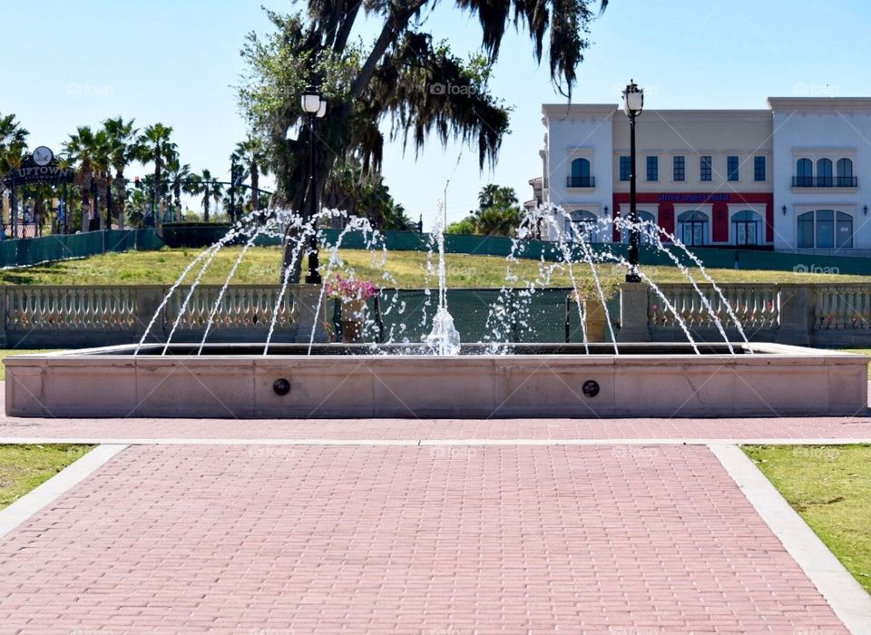 Fountain at Uptown Altamonte, Altamonte Springs, Florida