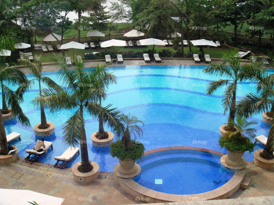 hotel pool swim amenities by beba