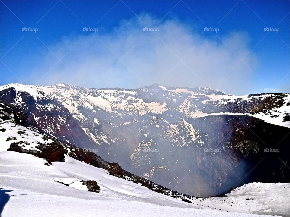 Volcano Villarrica in Púcon, Chile