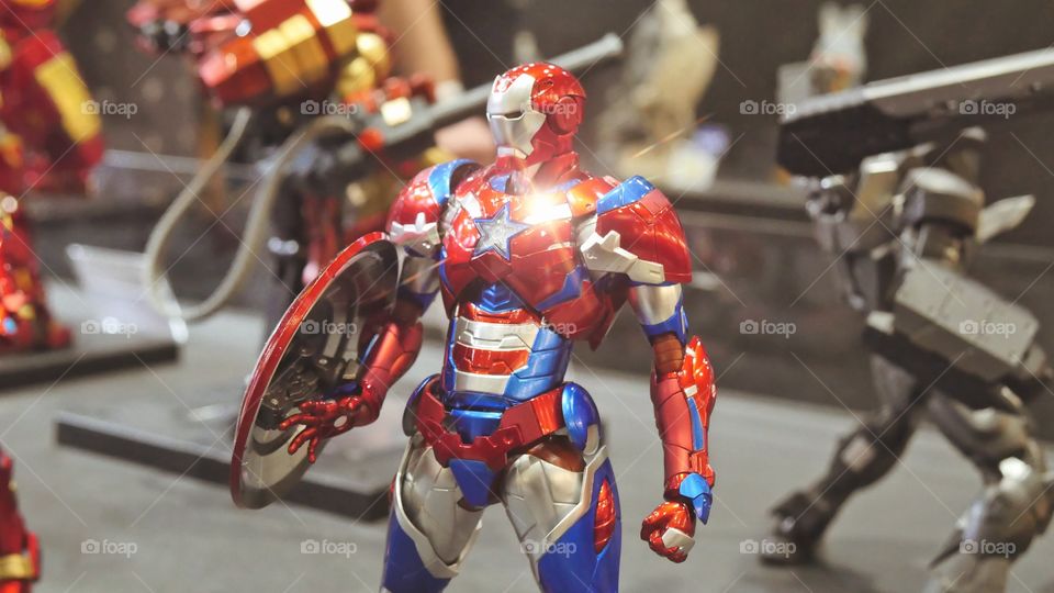 Ironman action figure at the Korea ComicCon