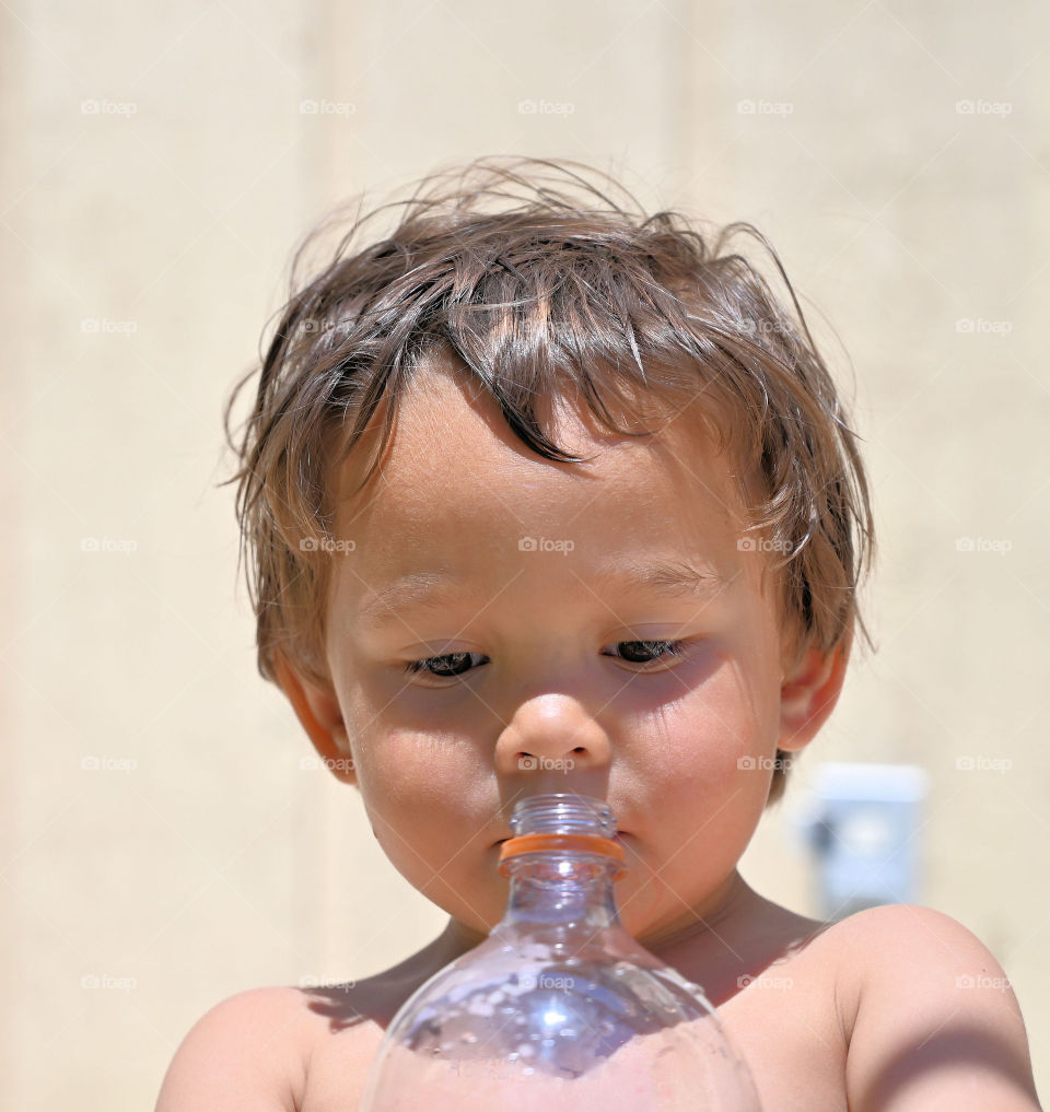Summer where you can be creative by using things to have fun with water wherever you are!  