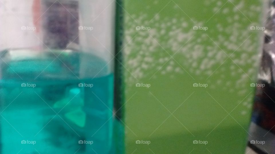 mouth wash green color story