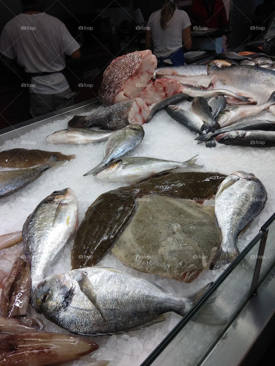 fish on the restaurant