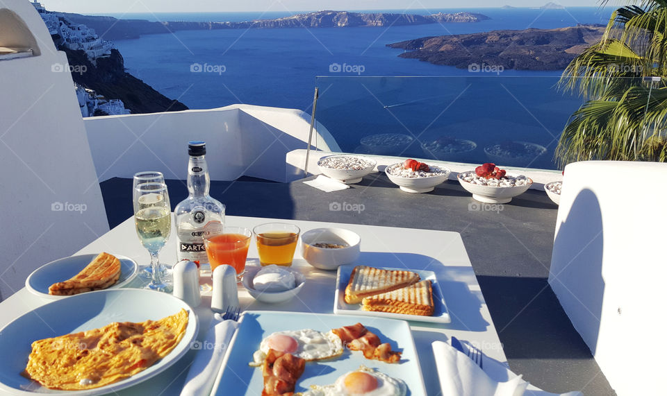 breakfast with view