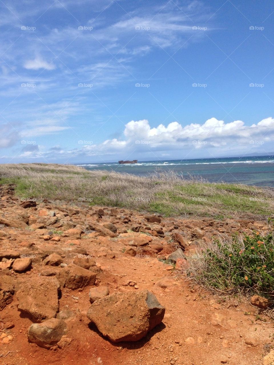 Ship wreck beach