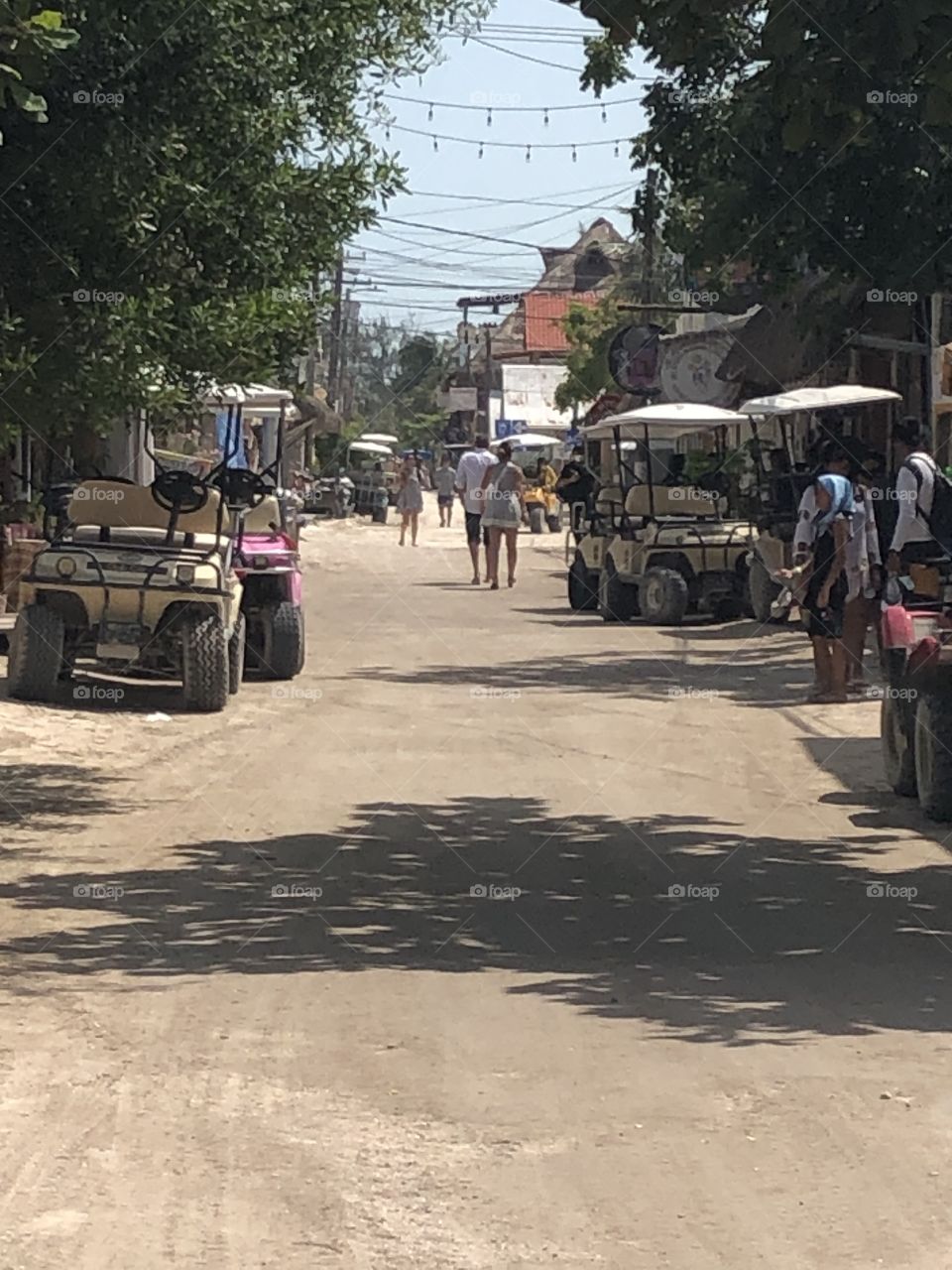 Main Street Isla Holbox 